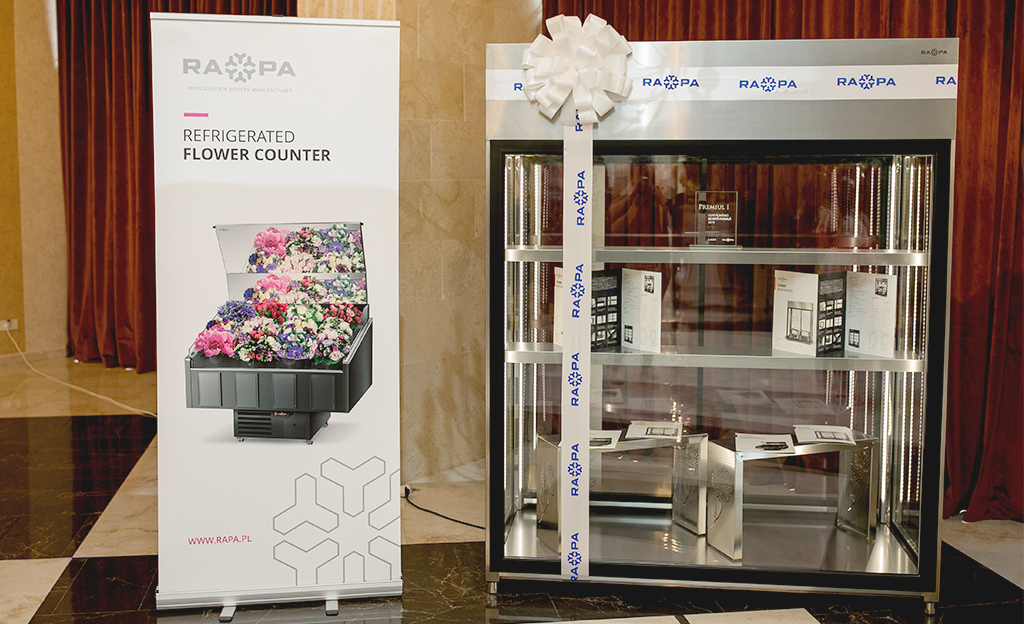 Altana chłodnicza na kwiaty - Flower refrigerator as a main prize
